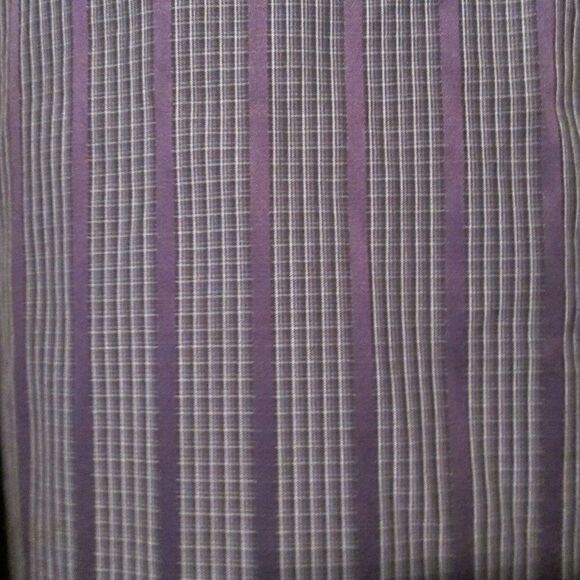 Pronto Uomo Gray & Purple Striped Shirt 2XT - Picture 3 of 6
